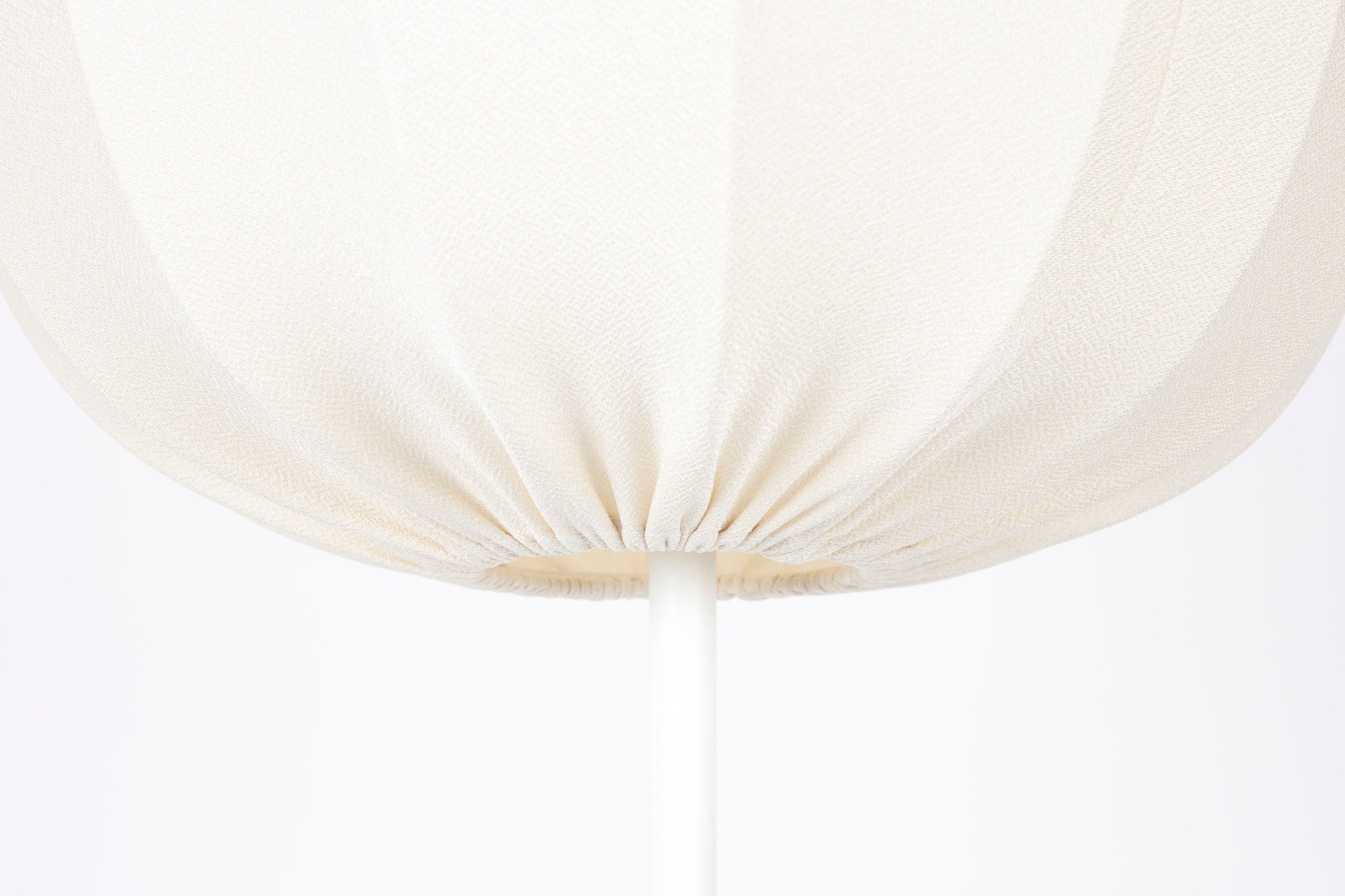 Shem White Iron Floor Lamp